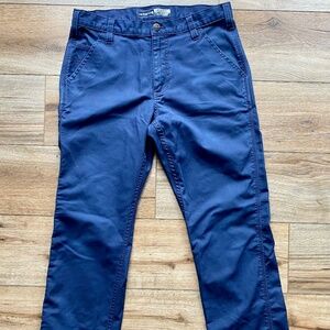 CARHARTT Men’s Rugged Flex Relaxed Fit Canvas Work Pants, 31 x 32